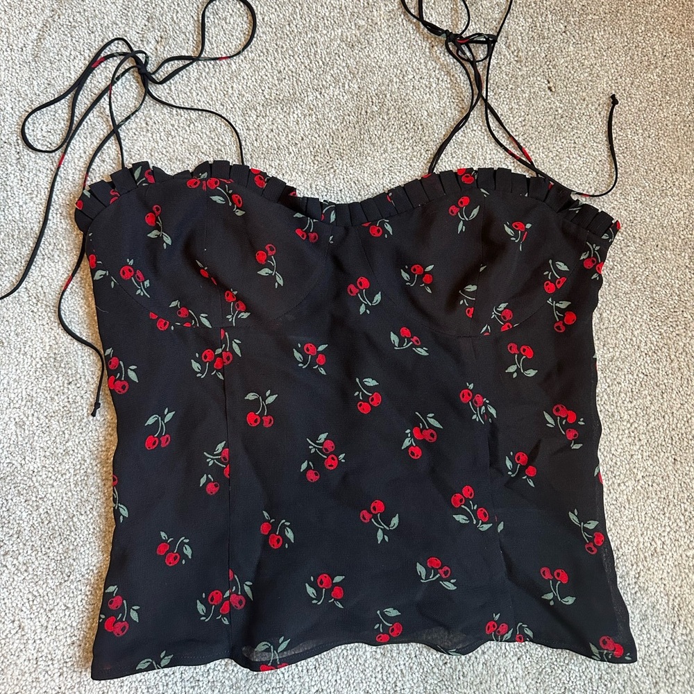 Reformation tie top